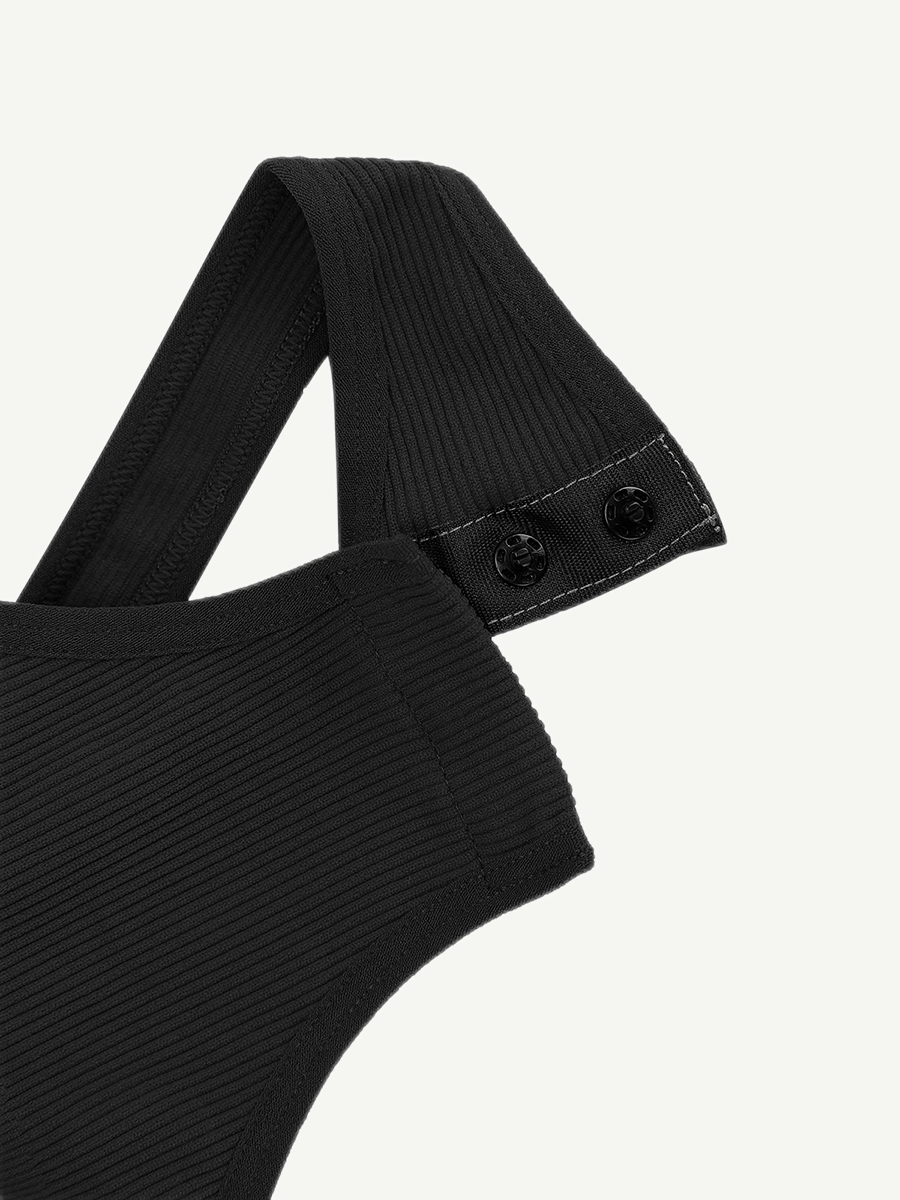 Seamless One-Shoulder Waist Sculpting Tummy Control Body Bodysuit