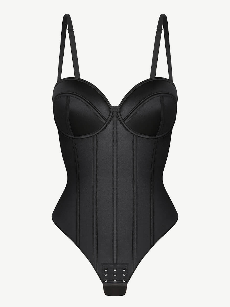Cupped Strapless Bra-free Bodysuit Shapewear