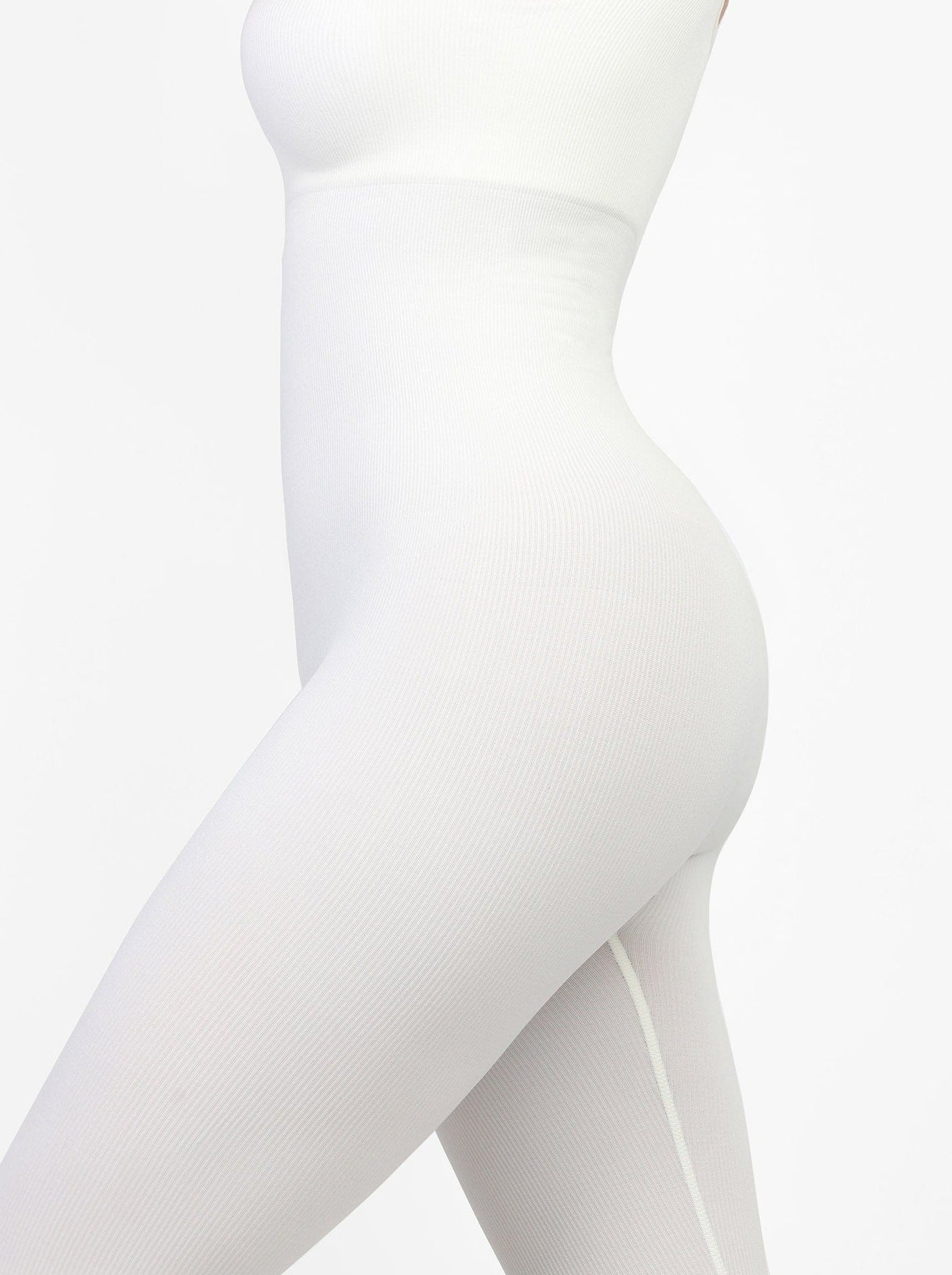 Seamless Square Neck One Piece Sport Jumpsuit