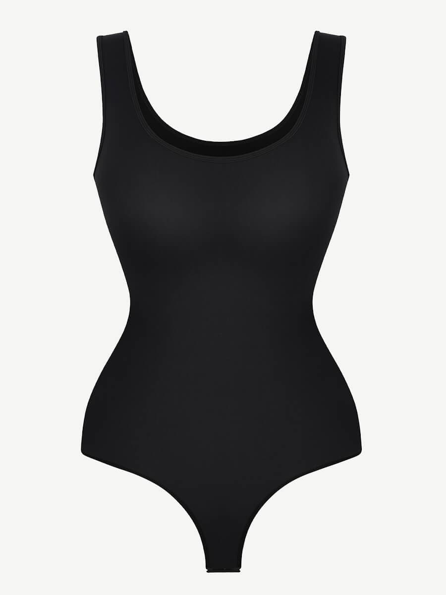Tank Top Thong Bodysuit Abdominal Breathable Can be Worn Outside