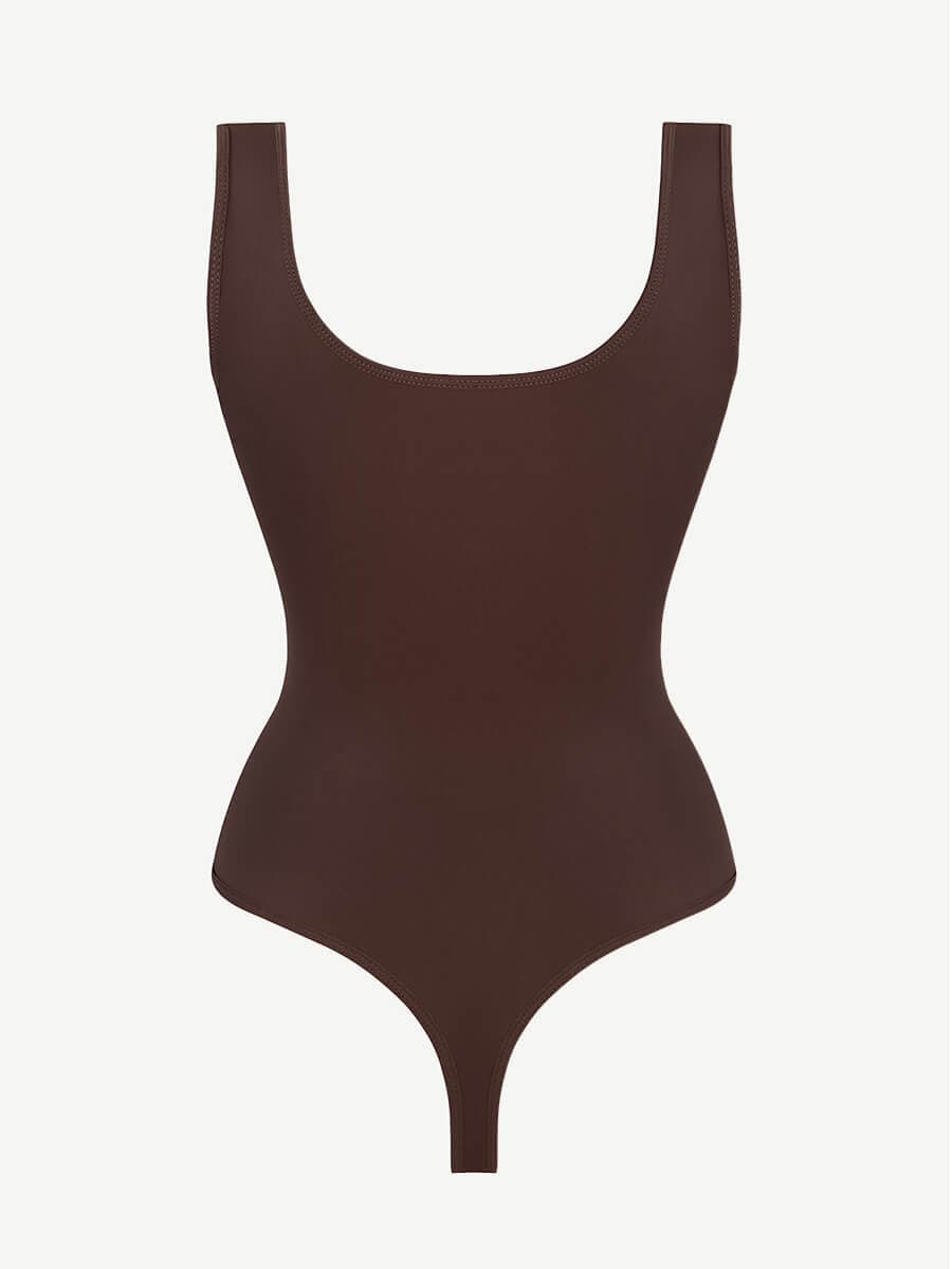 Tank Top Thong Bodysuit Abdominal Breathable Can be Worn Outside
