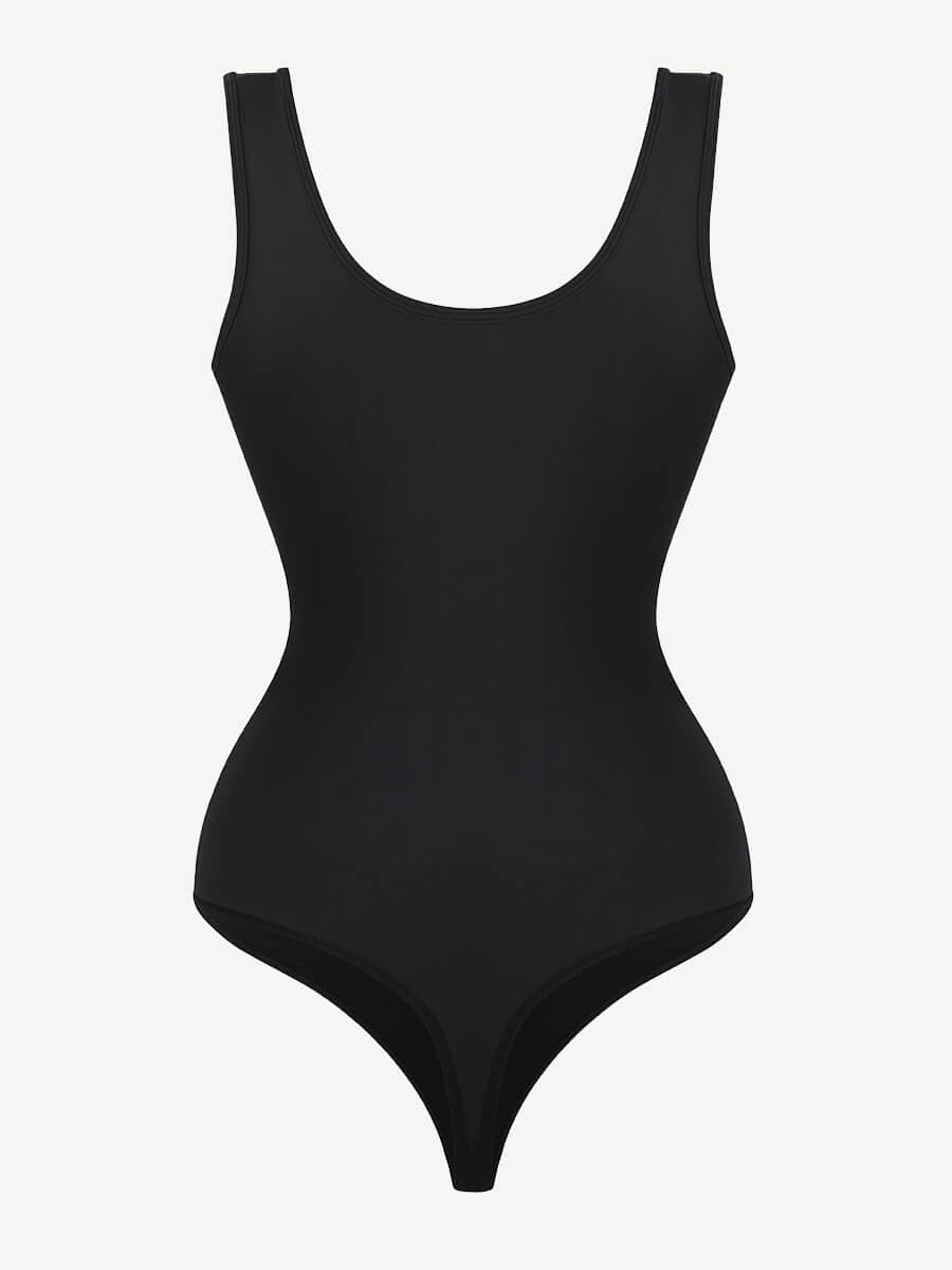 Tank Top Thong Bodysuit Abdominal Breathable Can be Worn Outside
