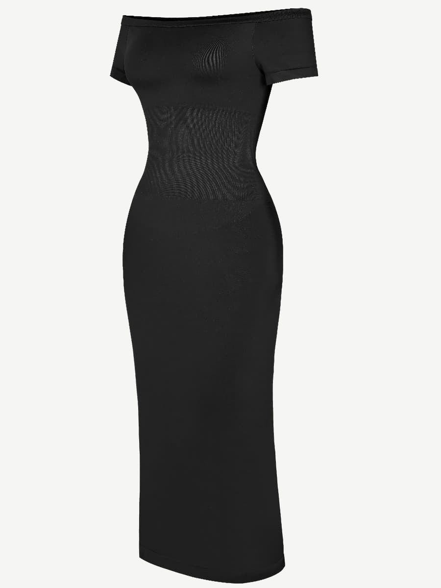 🌿 Eco-friendly Seamless Short-sleeved Outerwear Dress