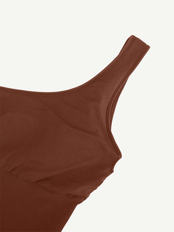 🌿Seamless Eco-friendly One-shoulder Slanted Neck Waist Trimming Shaper Dress