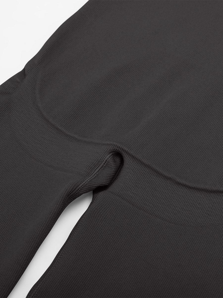 Seamless Sports Shaping 2 in 1 Waist and Tummy Control Bra-free Jumpsuit