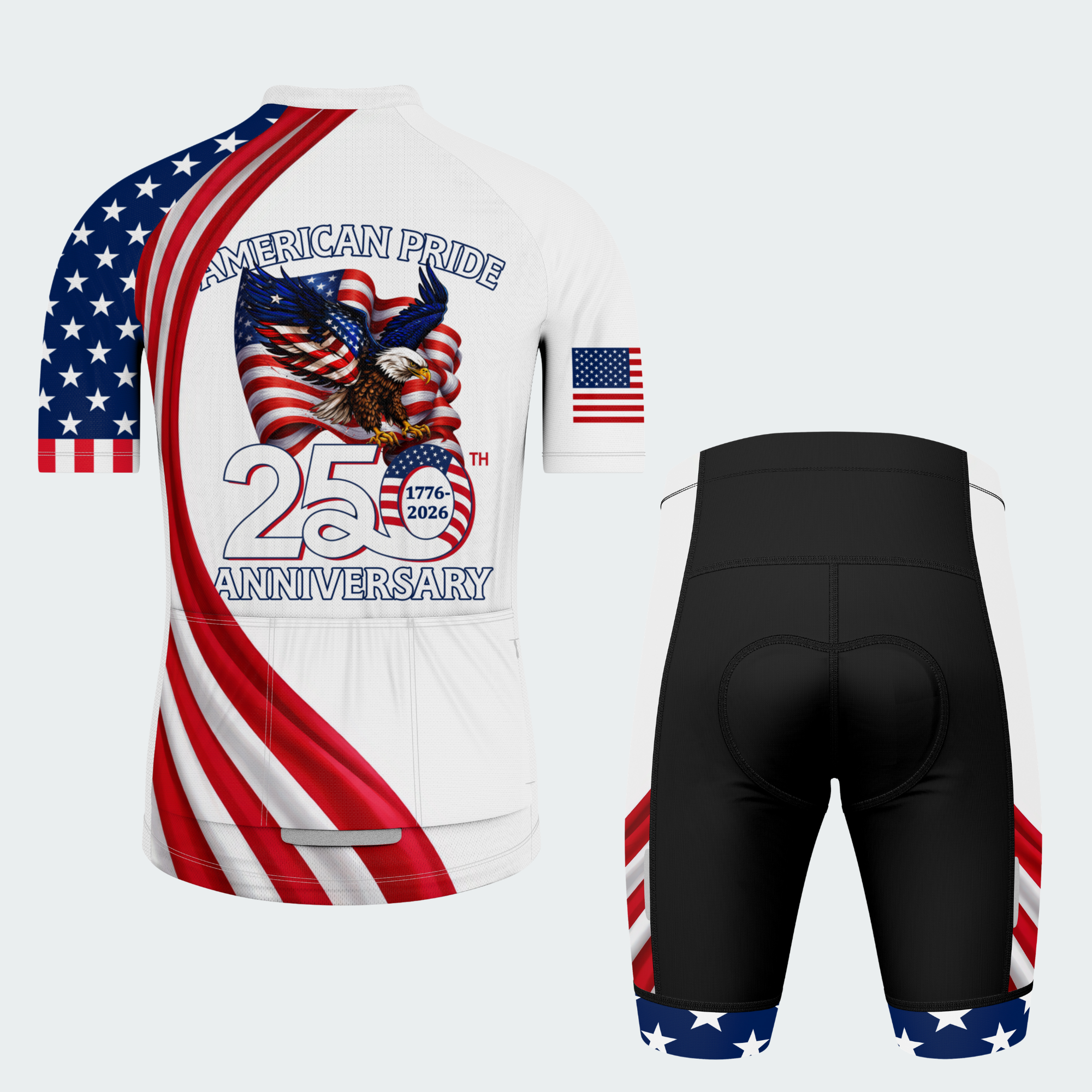 Men’s American Pride 250th Anniversary Cycling Jersey
