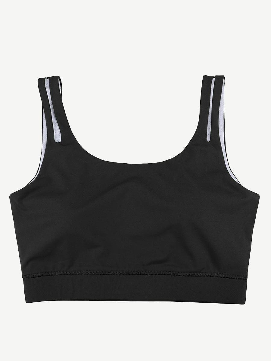 Black Seamless Sports Bra High Waist Leggings Simplicity