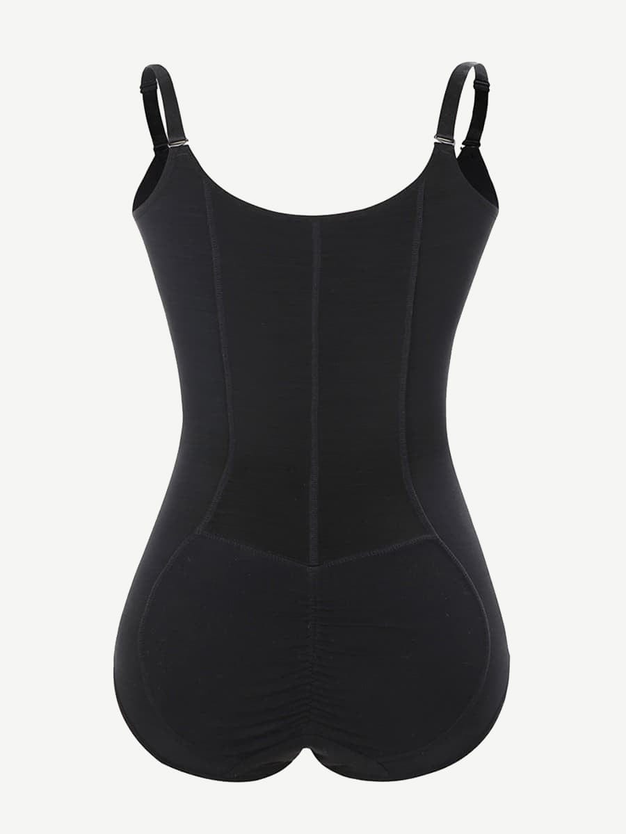Large Size Postoperative Full Body Shaper Front Zipper Smooth Abdomen