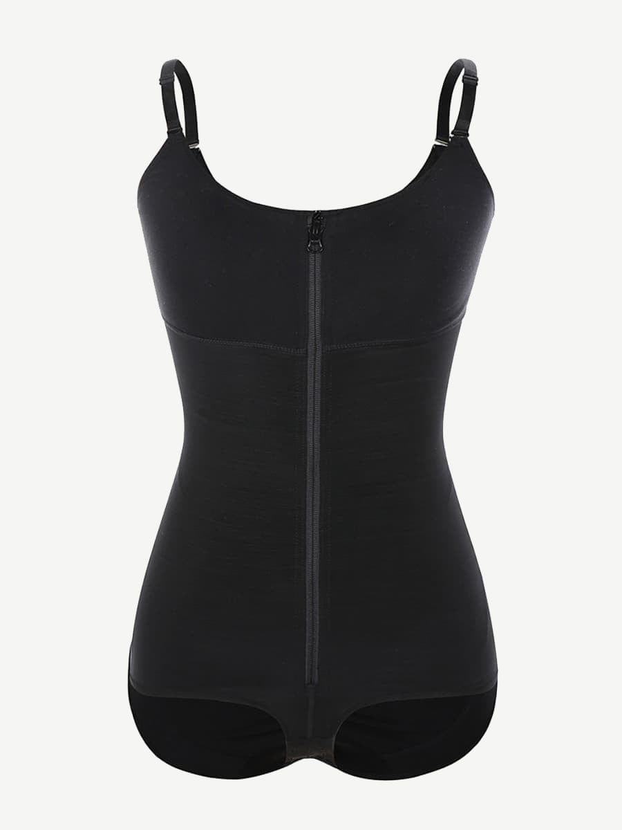 Large Size Postoperative Full Body Shaper Front Zipper Smooth Abdomen