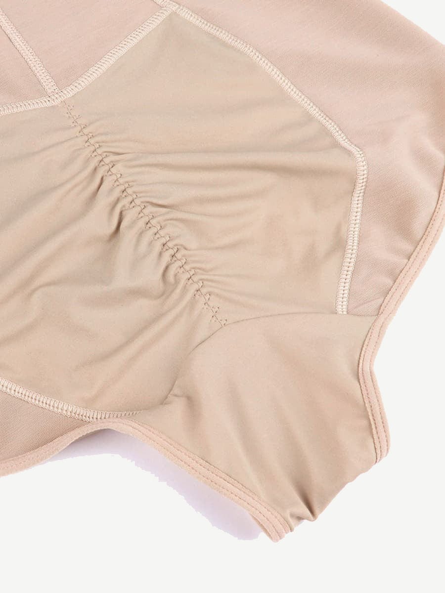 Large Size Postoperative Full Body Shaper Front Zipper Smooth Abdomen