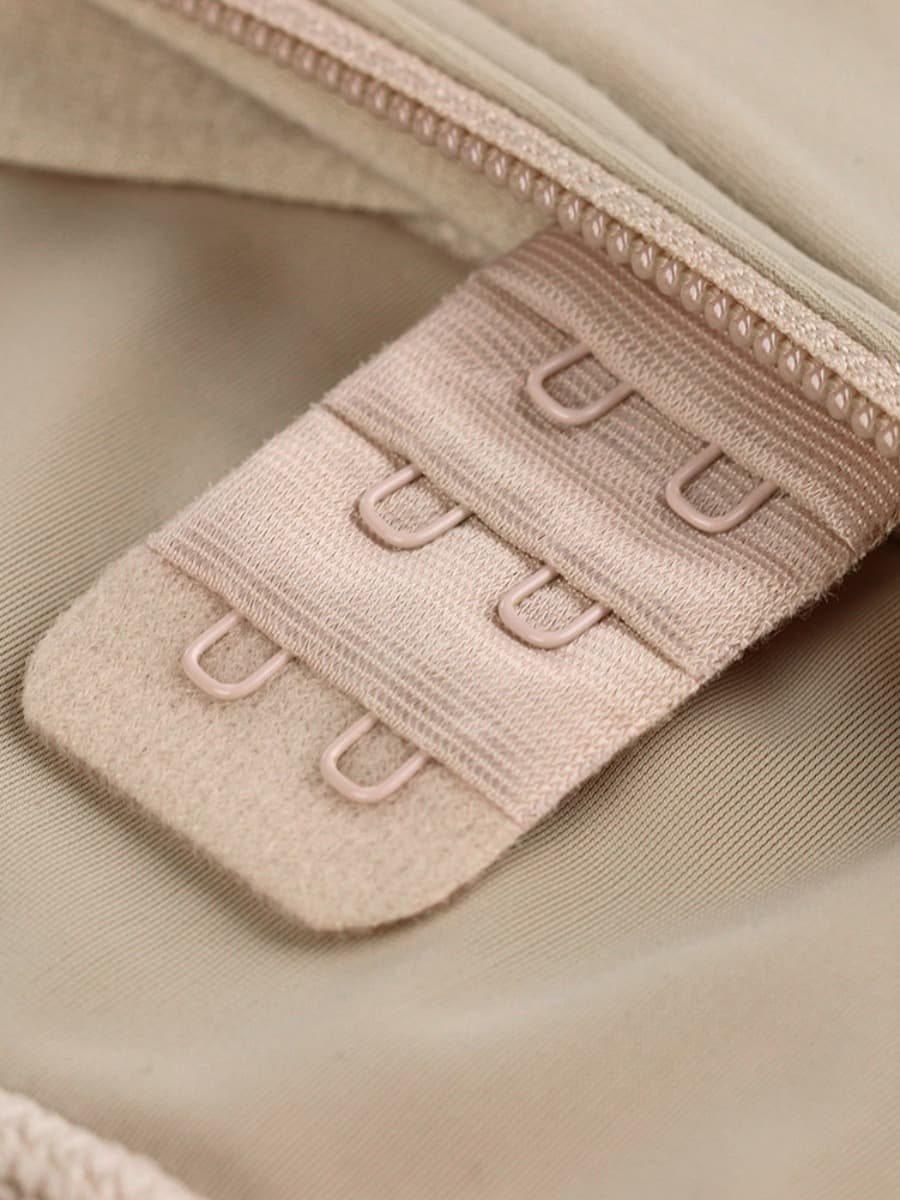 Large Size Postoperative Full Body Shaper Front Zipper Smooth Abdomen