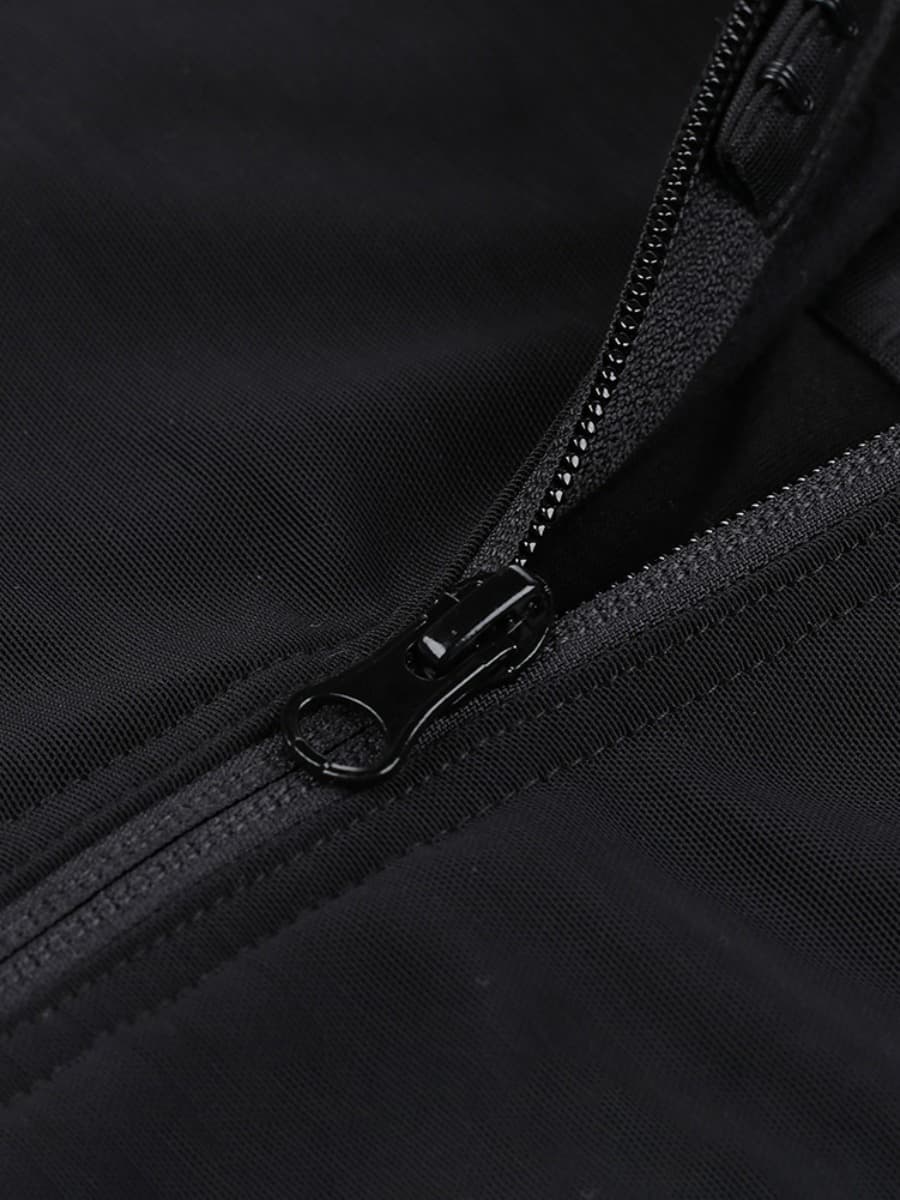 Large Size Postoperative Full Body Shaper Front Zipper Smooth Abdomen