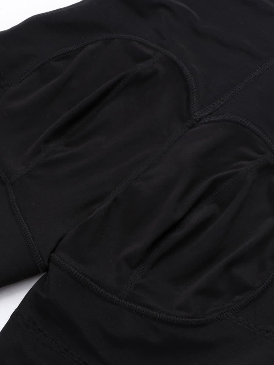 Hook Open Crotch Three Hook Full Body Shaper Compression Garment