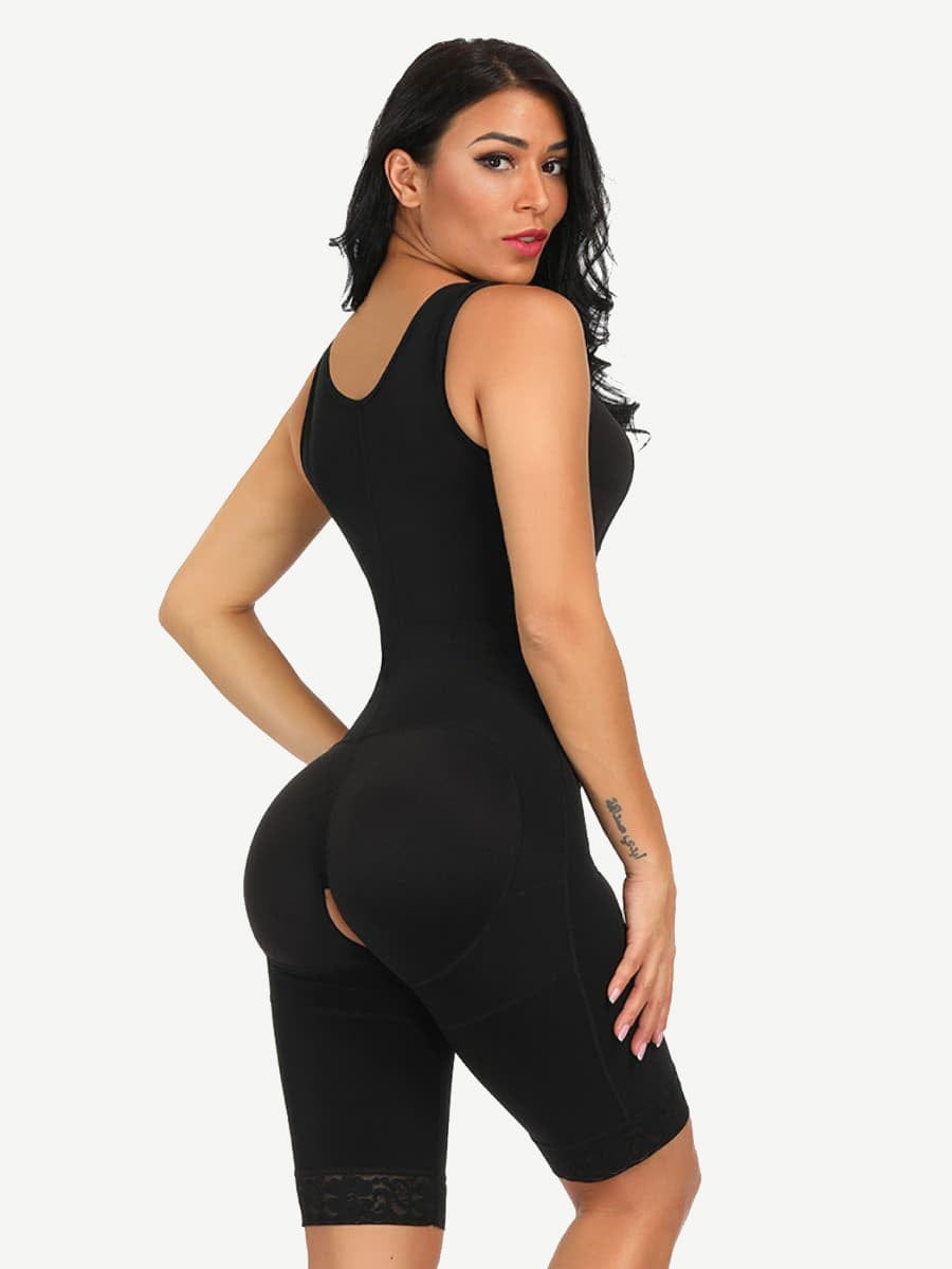 Ultimate Stretch Nude Hooks Crotchless Unpadded Big Size Shapewear
