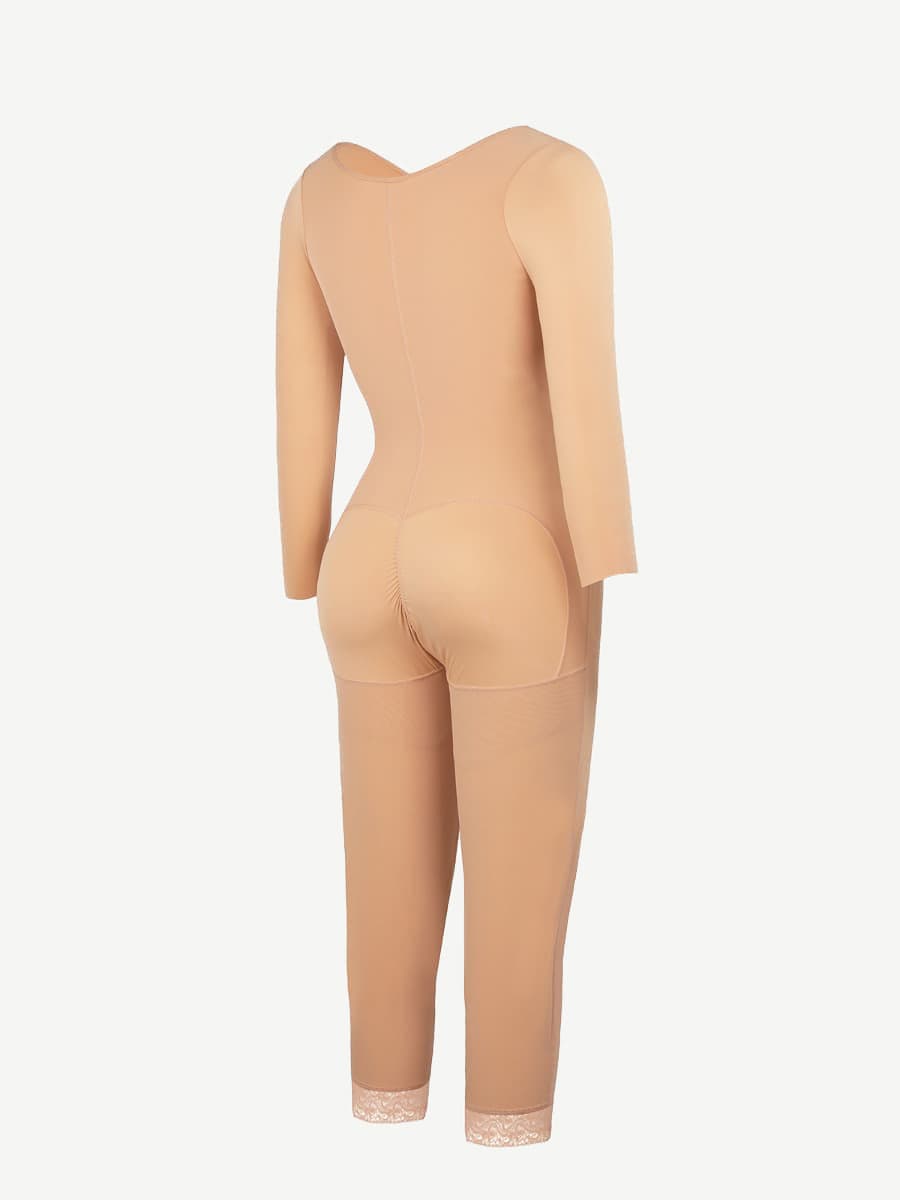 U-shaped Free Cutting Cuff Design Postsurgical Breast Support Butt Lifting Shapewear