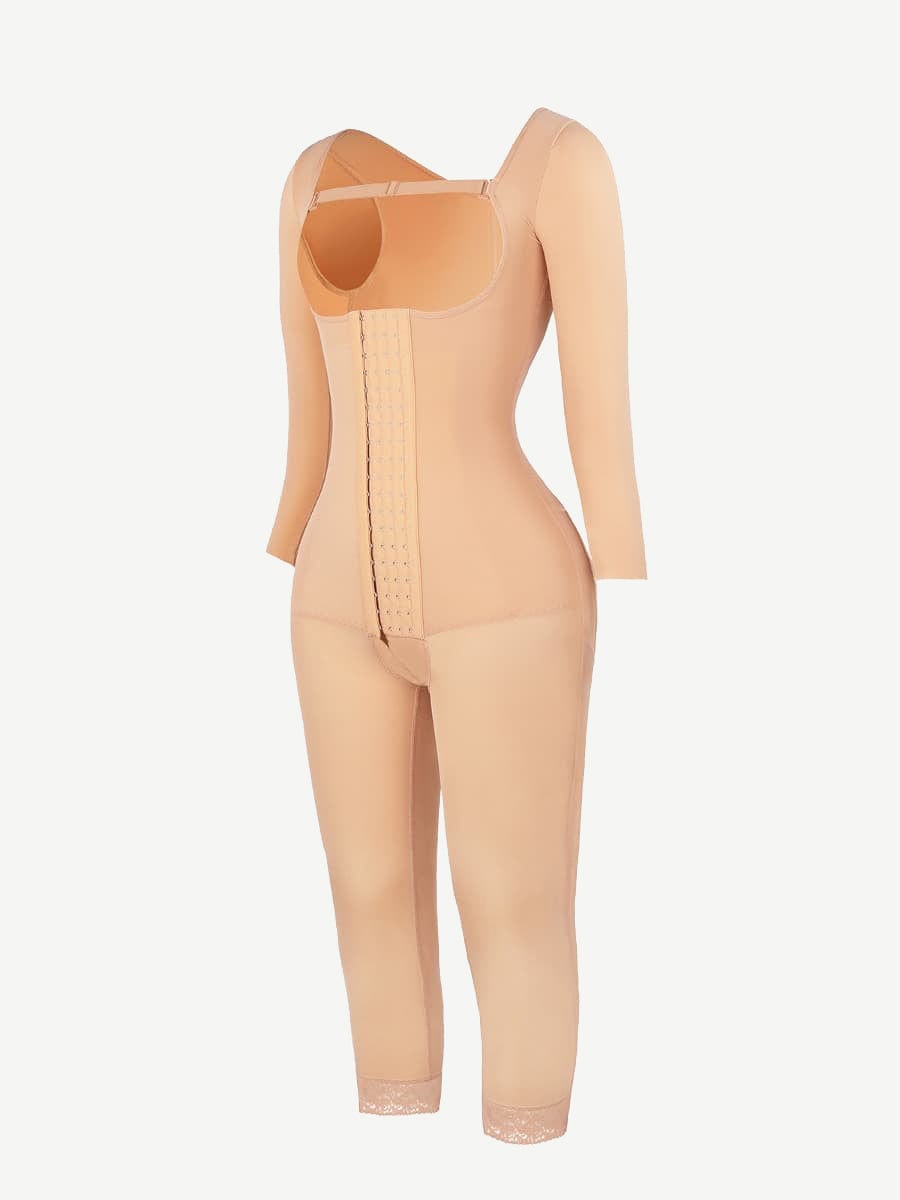 U-shaped Free Cutting Cuff Design Postsurgical Breast Support Butt Lifting Shapewear