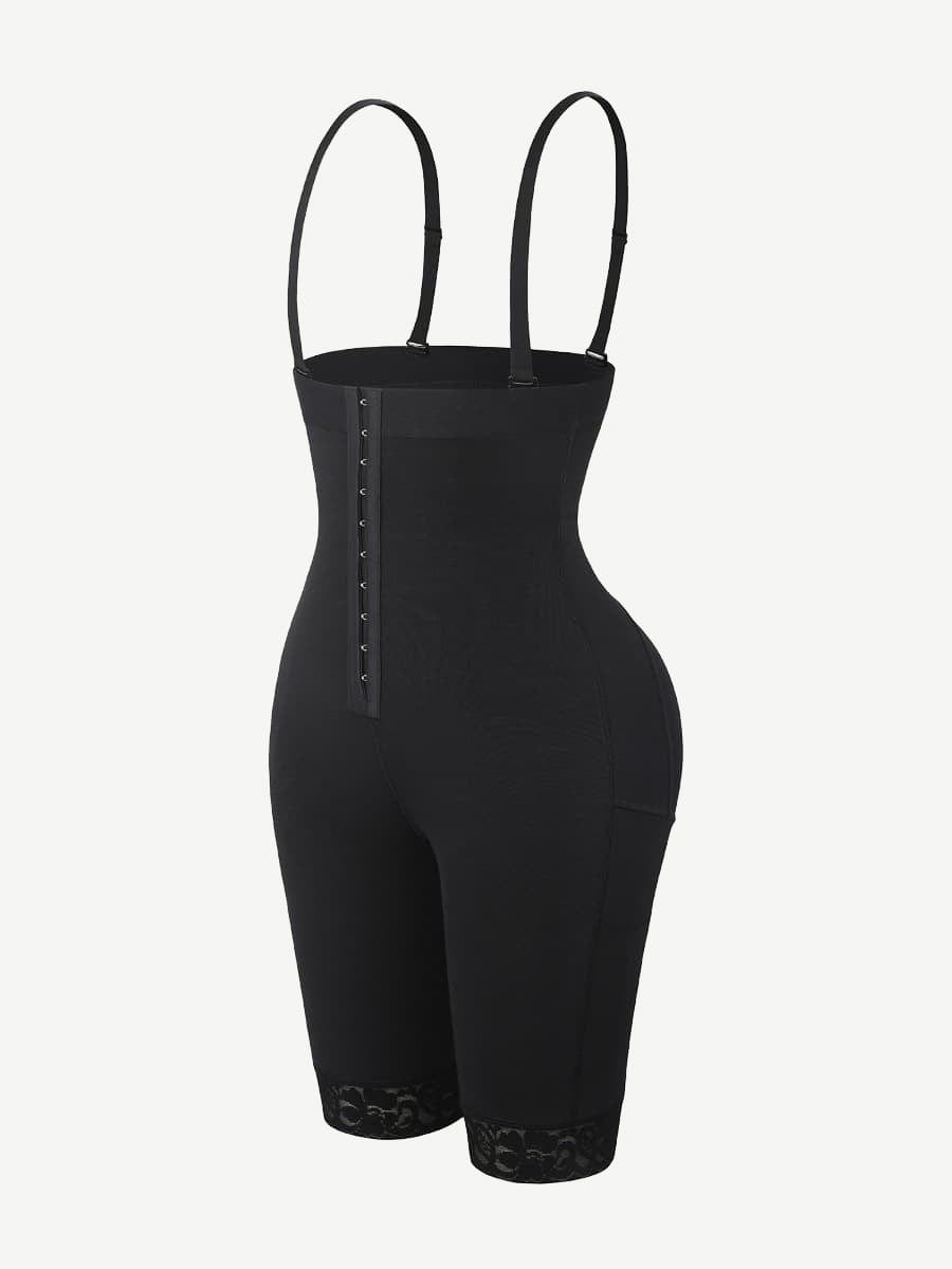 High Waisted Knee Length Post Surgery Shorts Good Elastic Sexy Spotlight