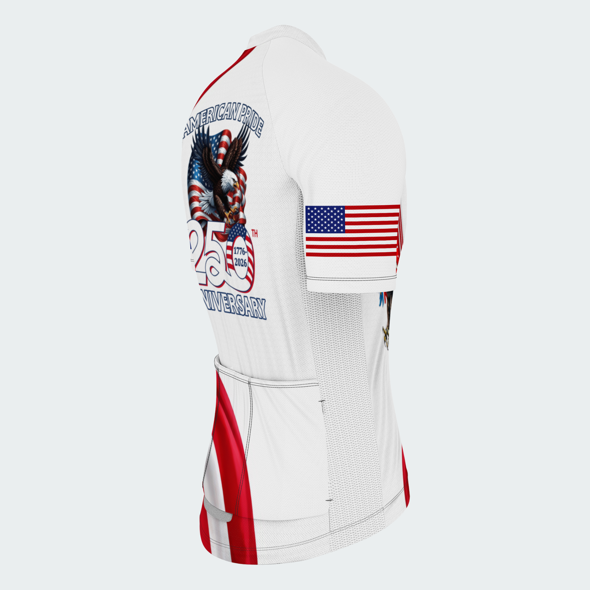 Men’s American Pride Eagle 250 Years of Freedom Cycling Jersey