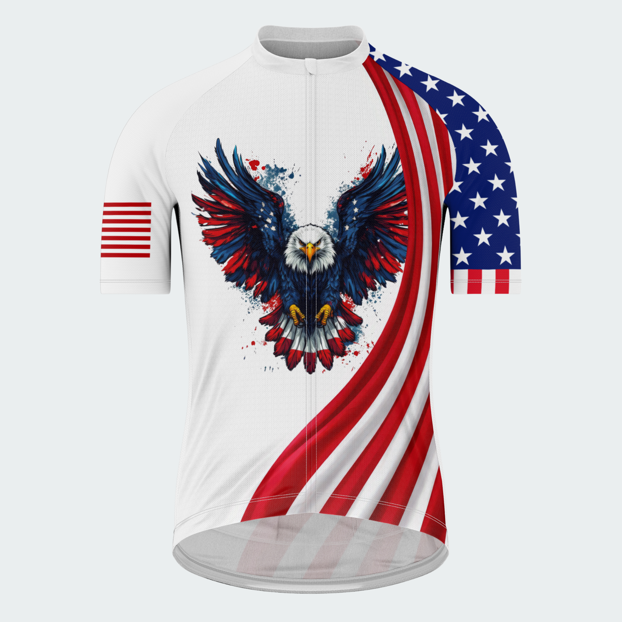 Men’s American Pride Eagle 250th Anniversary Cycling Jersey