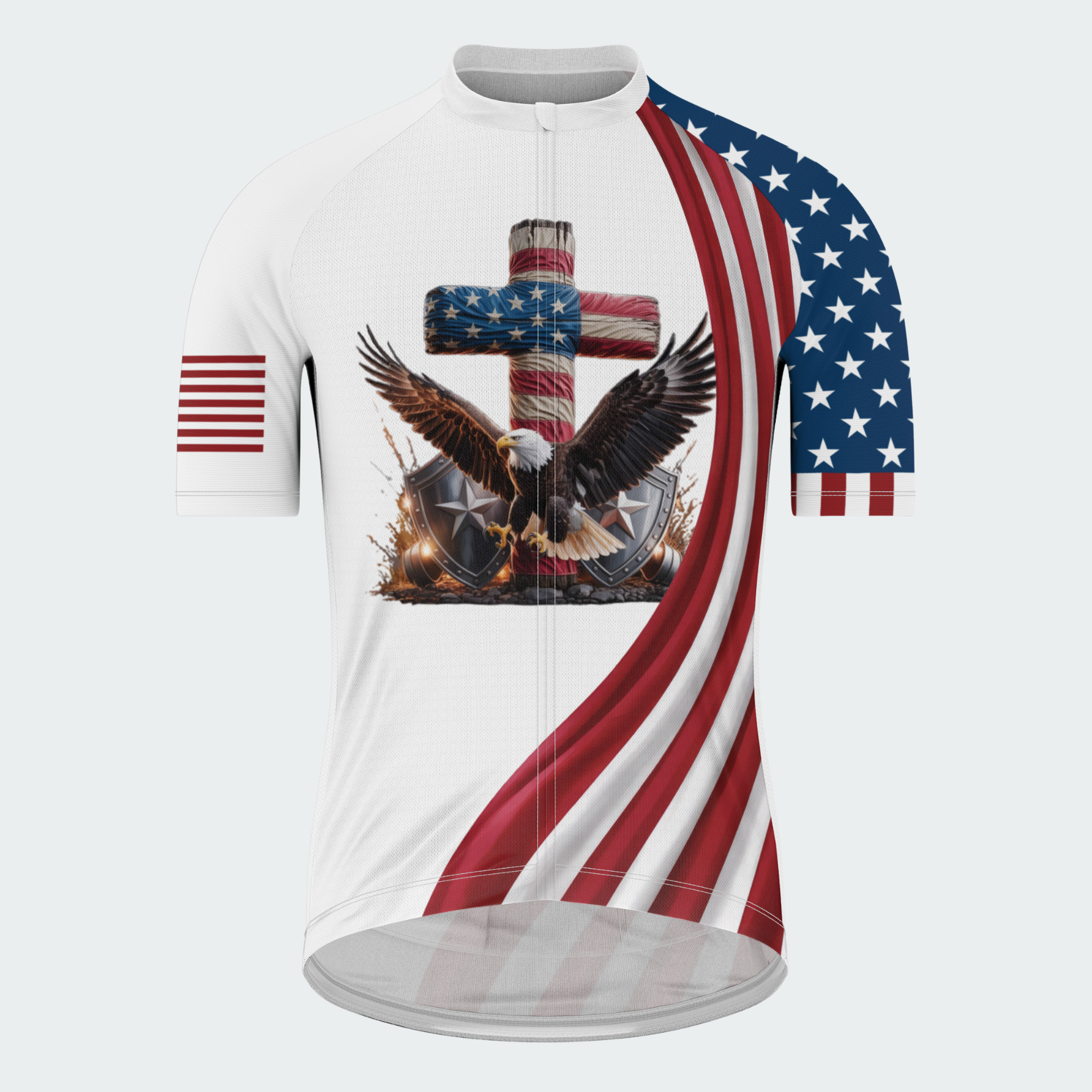 Men’s American Pride Faith & Freedom 250th Anniversary Cycling Jersey