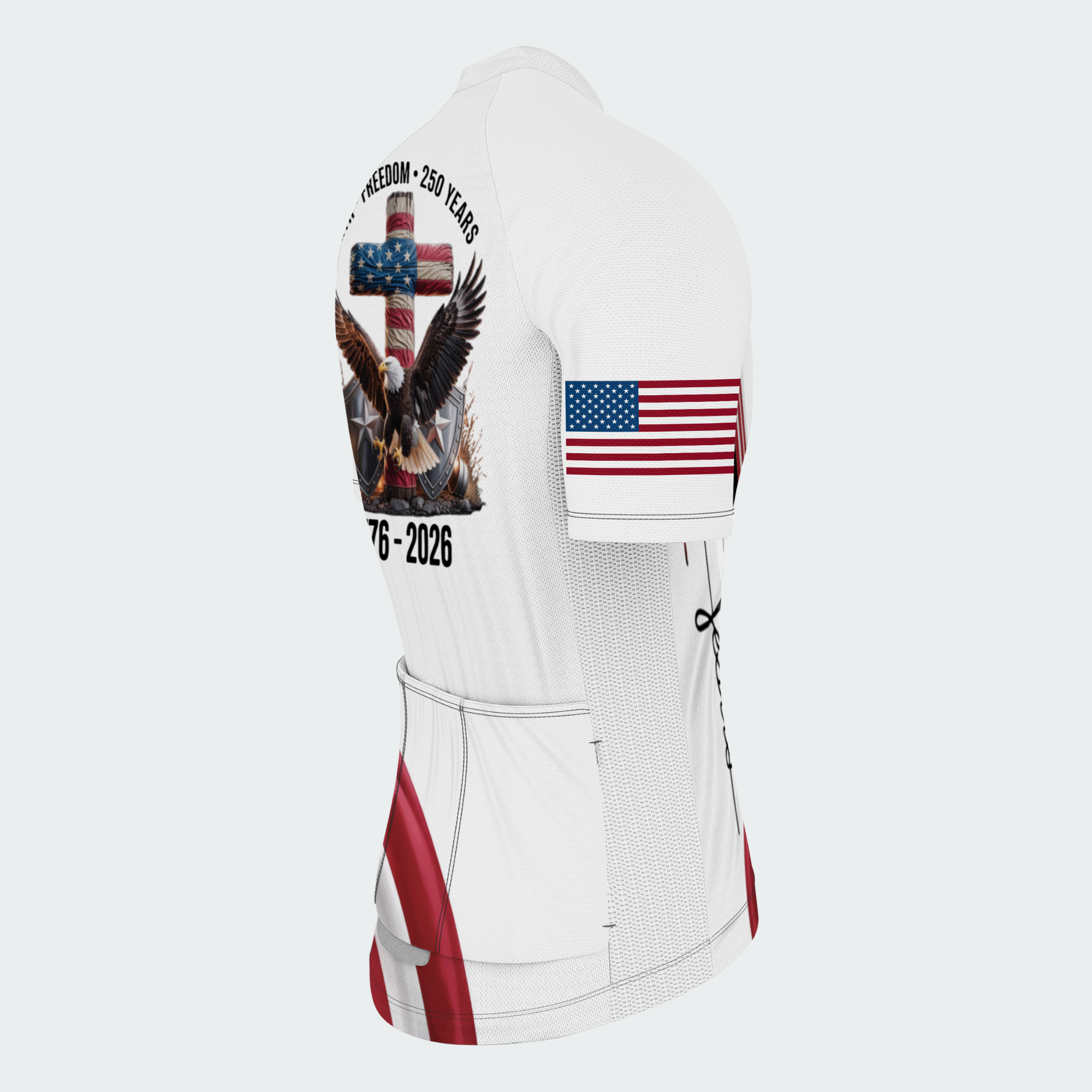 Men’s American Pride Faith & Freedom 250th Anniversary Cycling Jersey