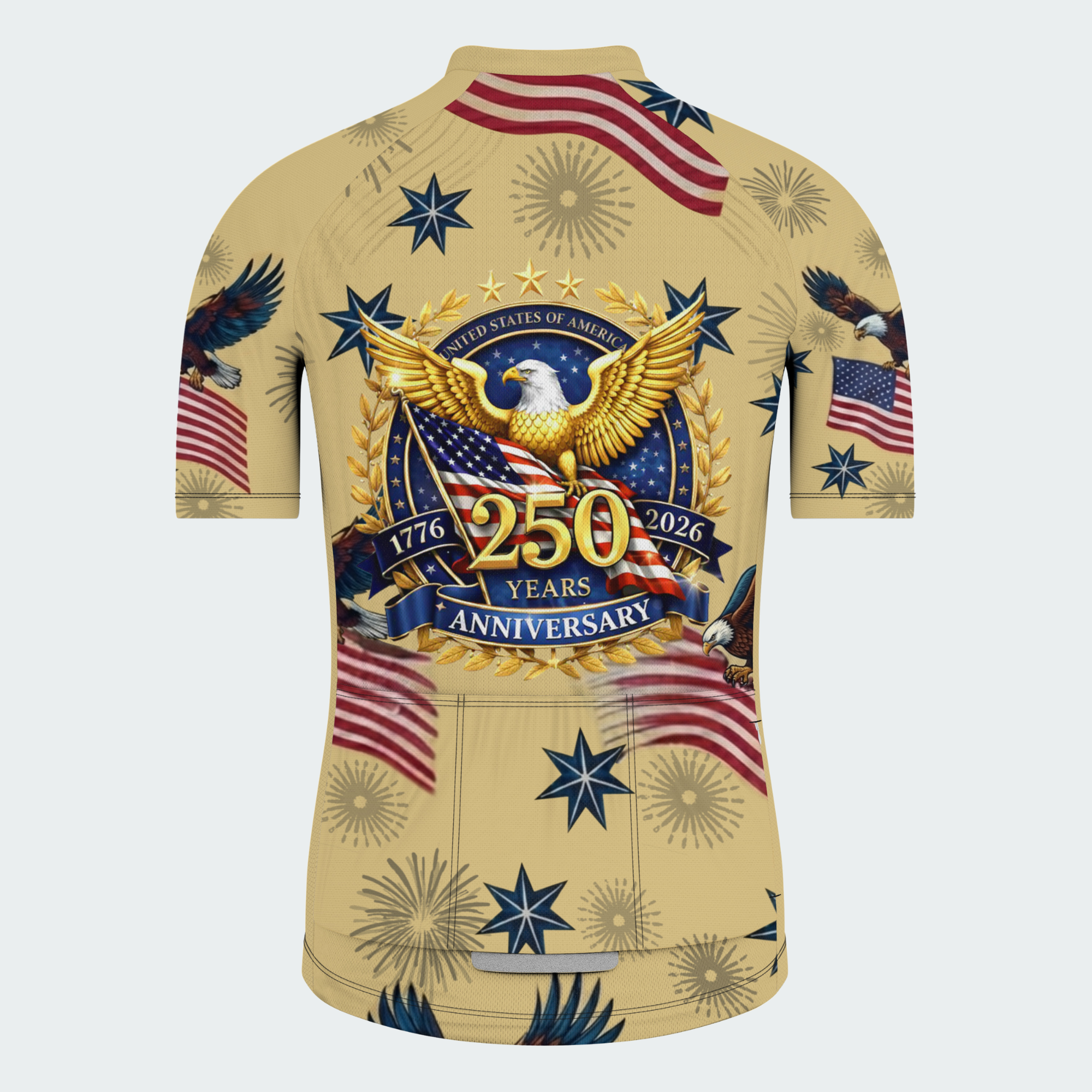 Men’s American Pride America 250 Celebration Freedom Cycling Jersey