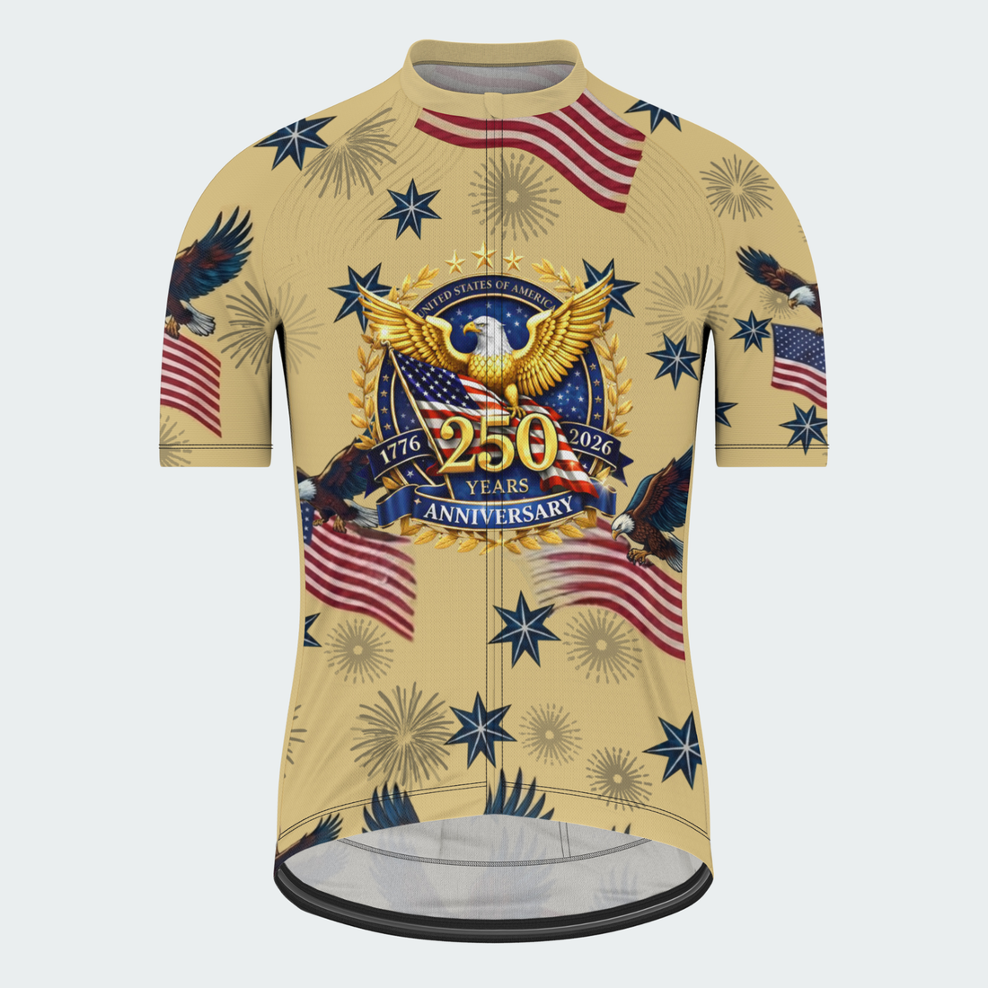 Men’s American Pride America 250 Celebration Freedom Cycling Jersey