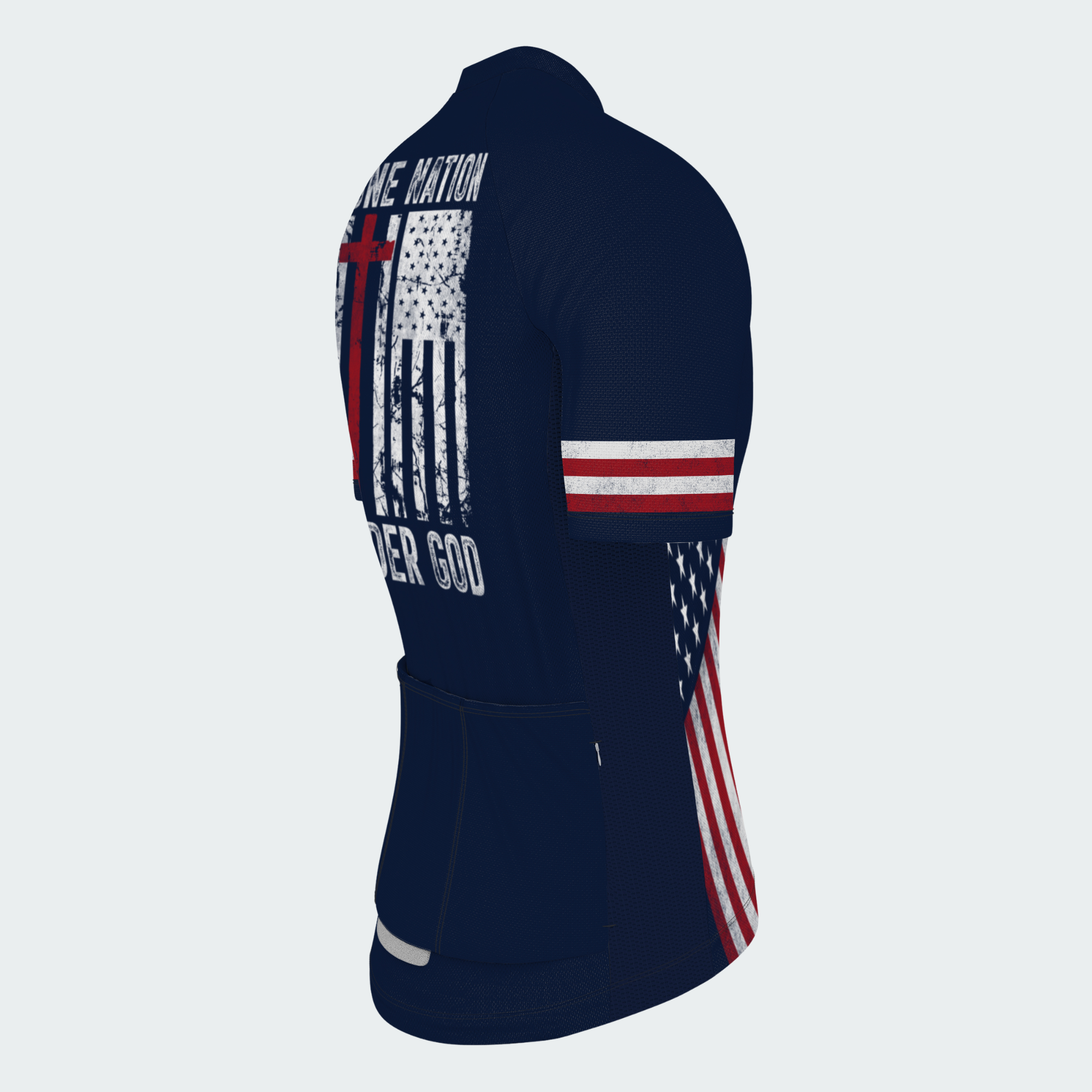 Men’s American Pride God Bless America 250th Anniversary Cycling Jersey