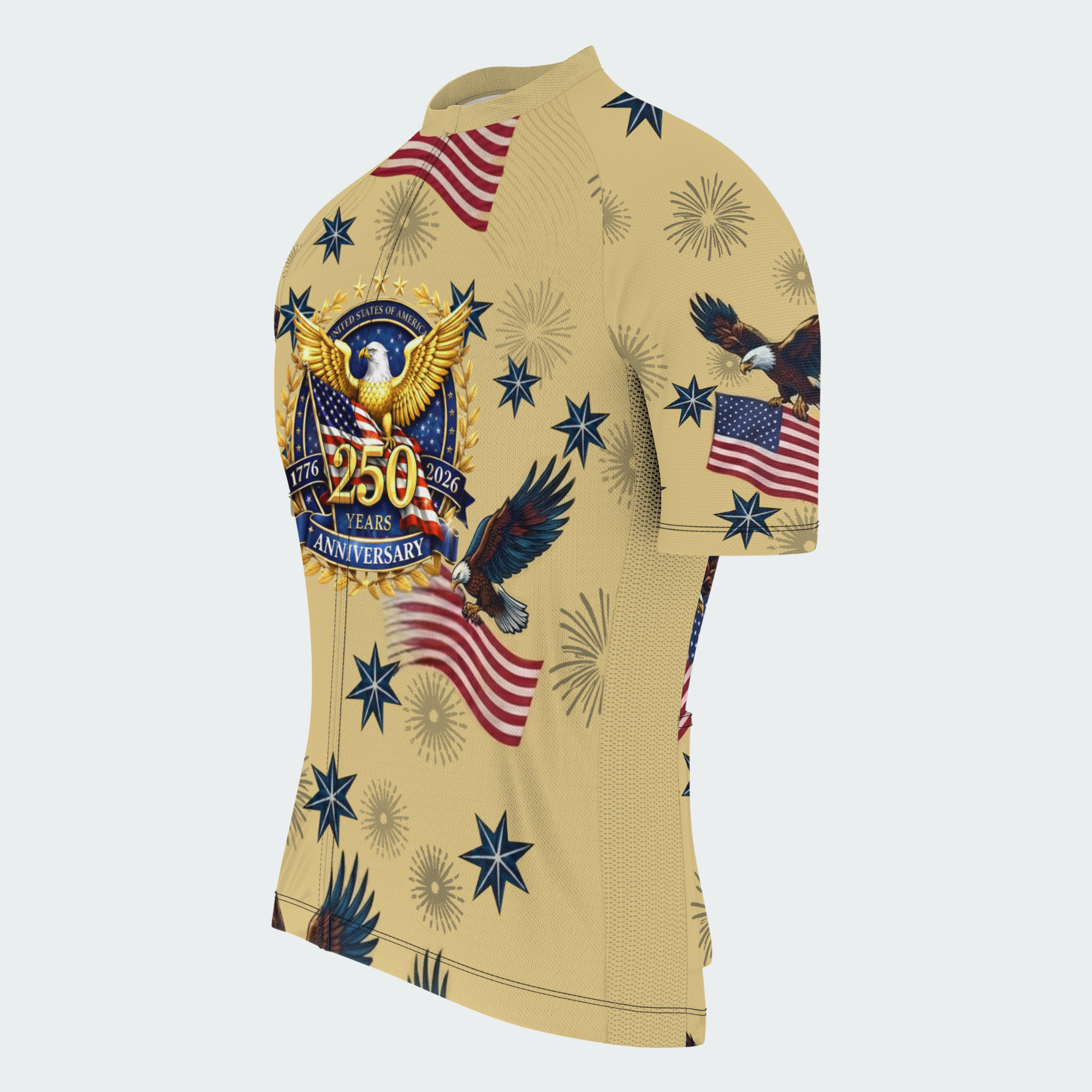 Men’s American Pride America 250 Celebration Freedom Cycling Jersey