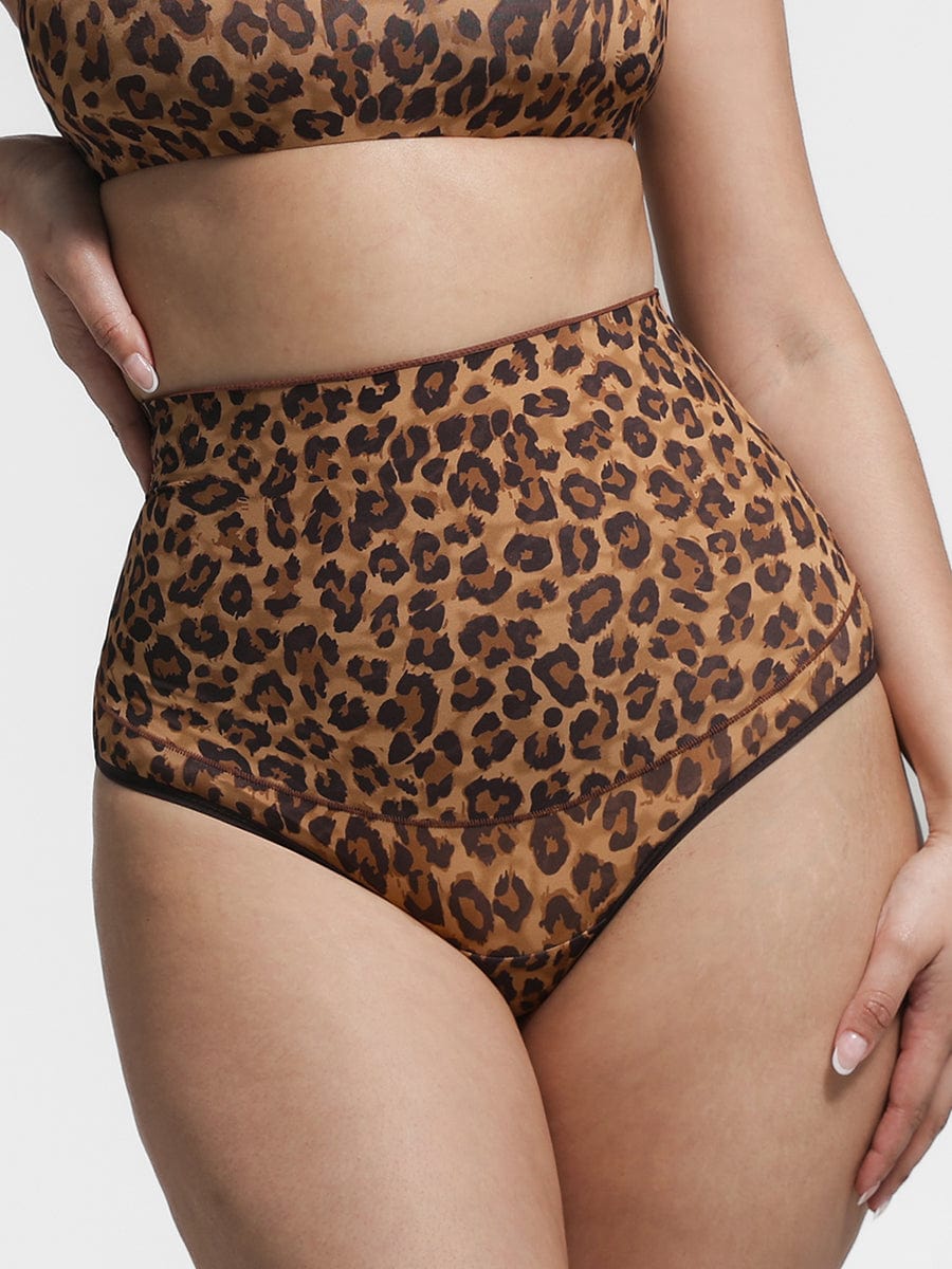 High Waist Tummy Control Thong Shapewear Panties