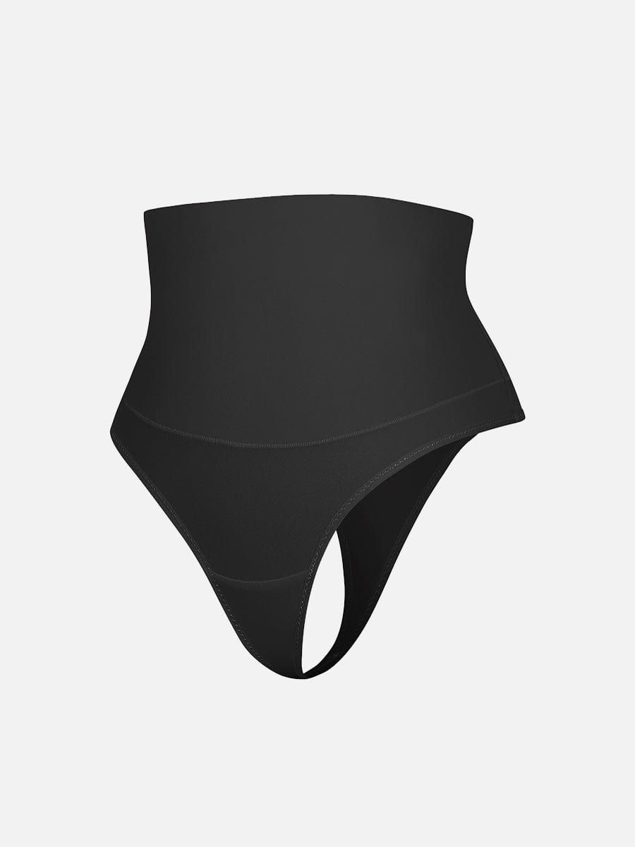High Waist Tummy Control Thong Shapewear Panties