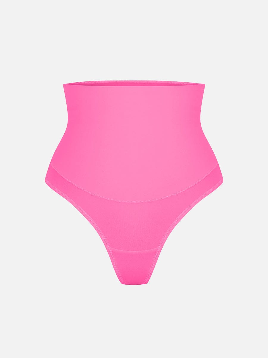 High Waist Tummy Control Thong Shapewear Panties