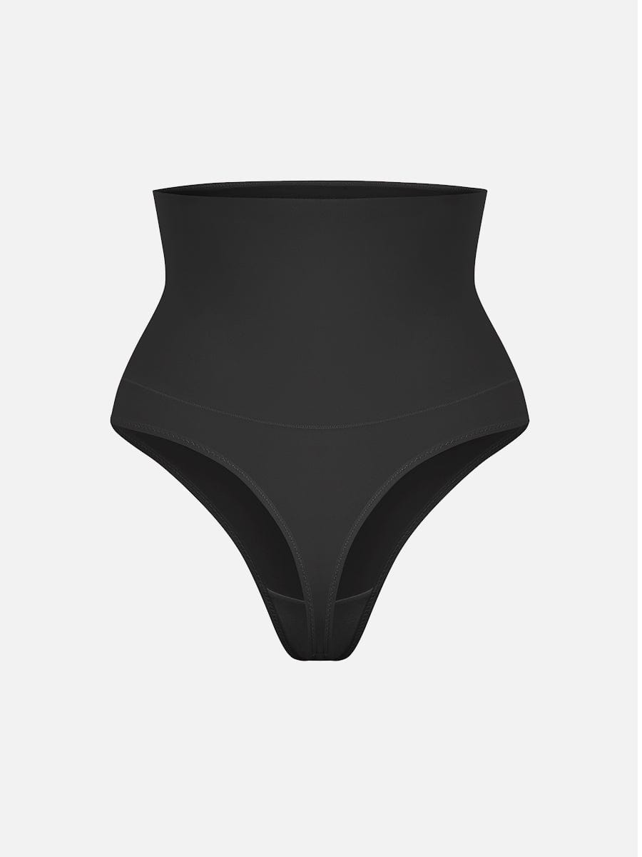 High Waist Tummy Control Thong Shapewear Panties
