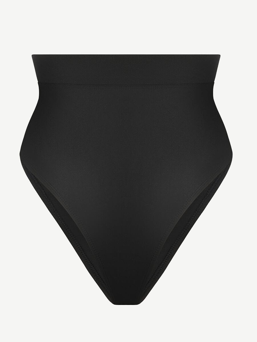 Zip Front Bikini Tummy control Bottom