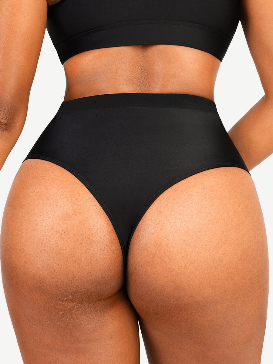 Zip Front Bikini Tummy control Bottom