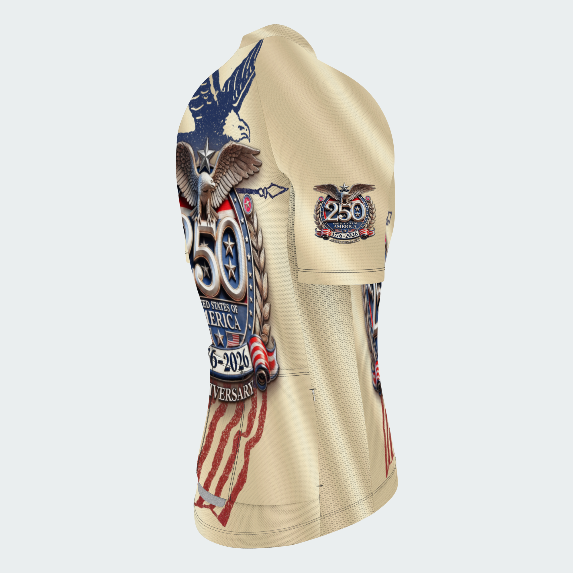 Men’s American Pride USA 250th Eagle Cycling Jersey & Kit