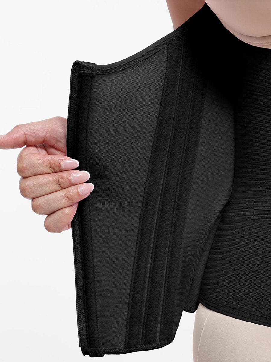 High Compression 15 Built-in Steel Bone Tummy Control Waist Trainer