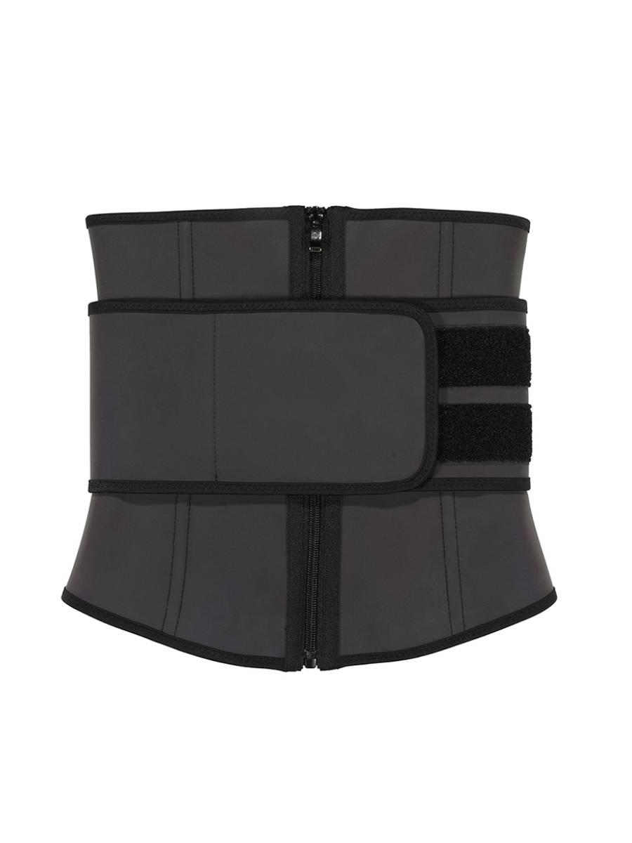 Rainbow Reflective Latex Waist Trainer Abdominal Slimmer Private Label Waist Trainer