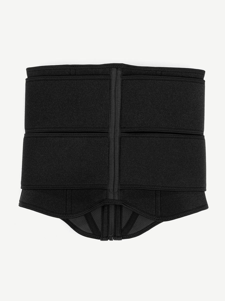 Post Surgery Neoprene Double Belts Waist Trainer Slimming Belly