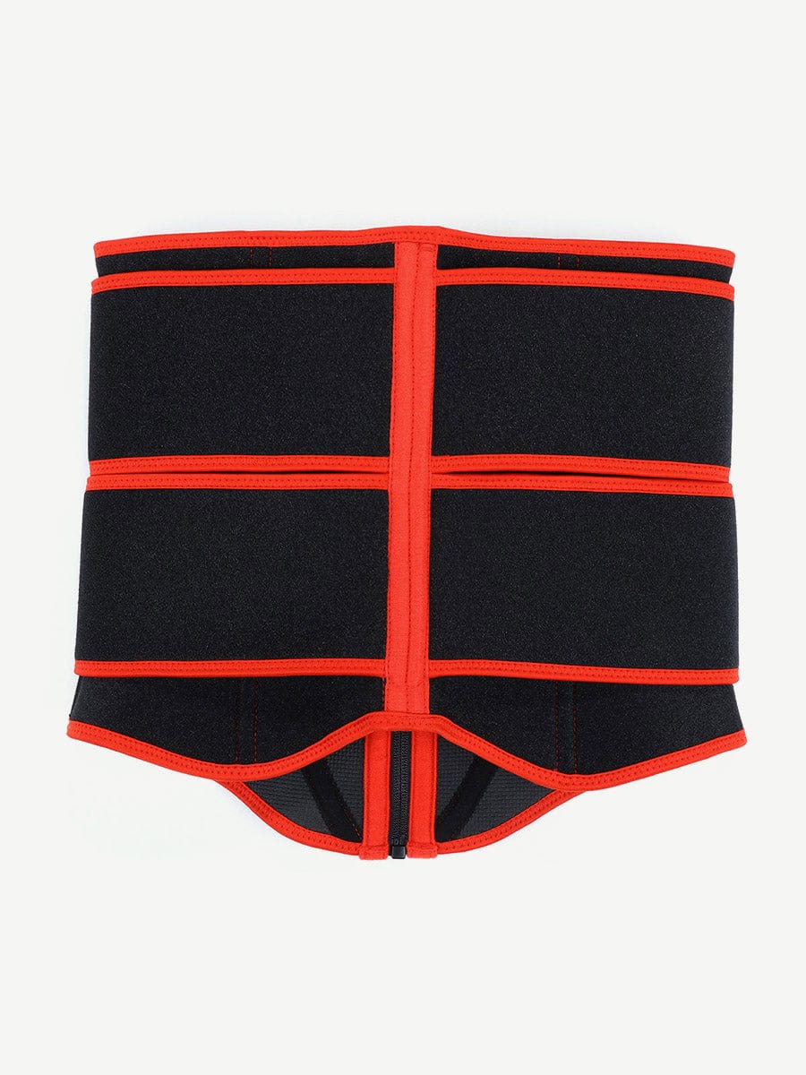 Post Surgery Neoprene Double Belts Waist Trainer Slimming Belly