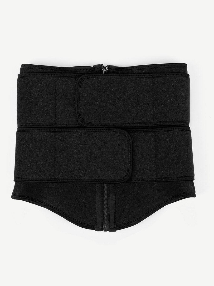 Post Surgery Neoprene Double Belts Waist Trainer Slimming Belly