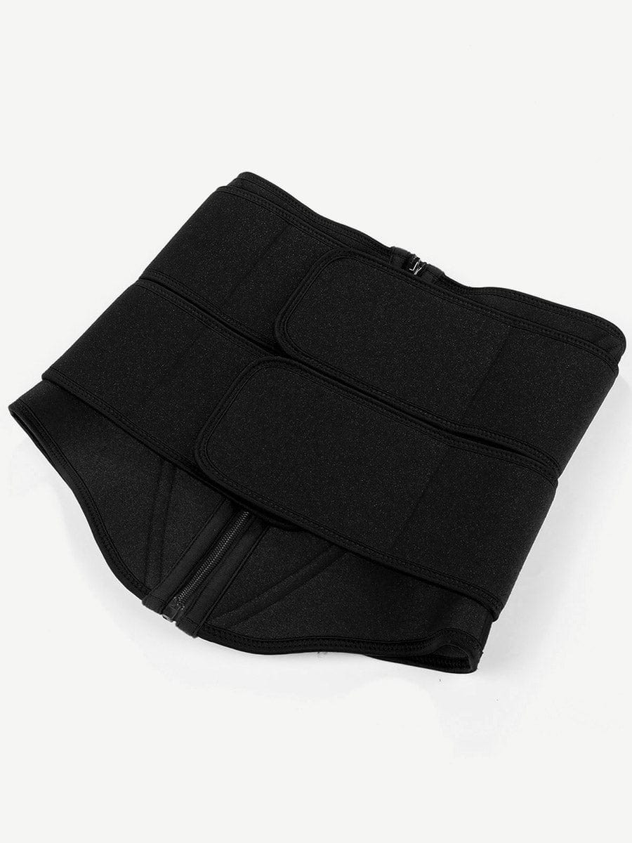 Post Surgery Neoprene Double Belts Waist Trainer Slimming Belly