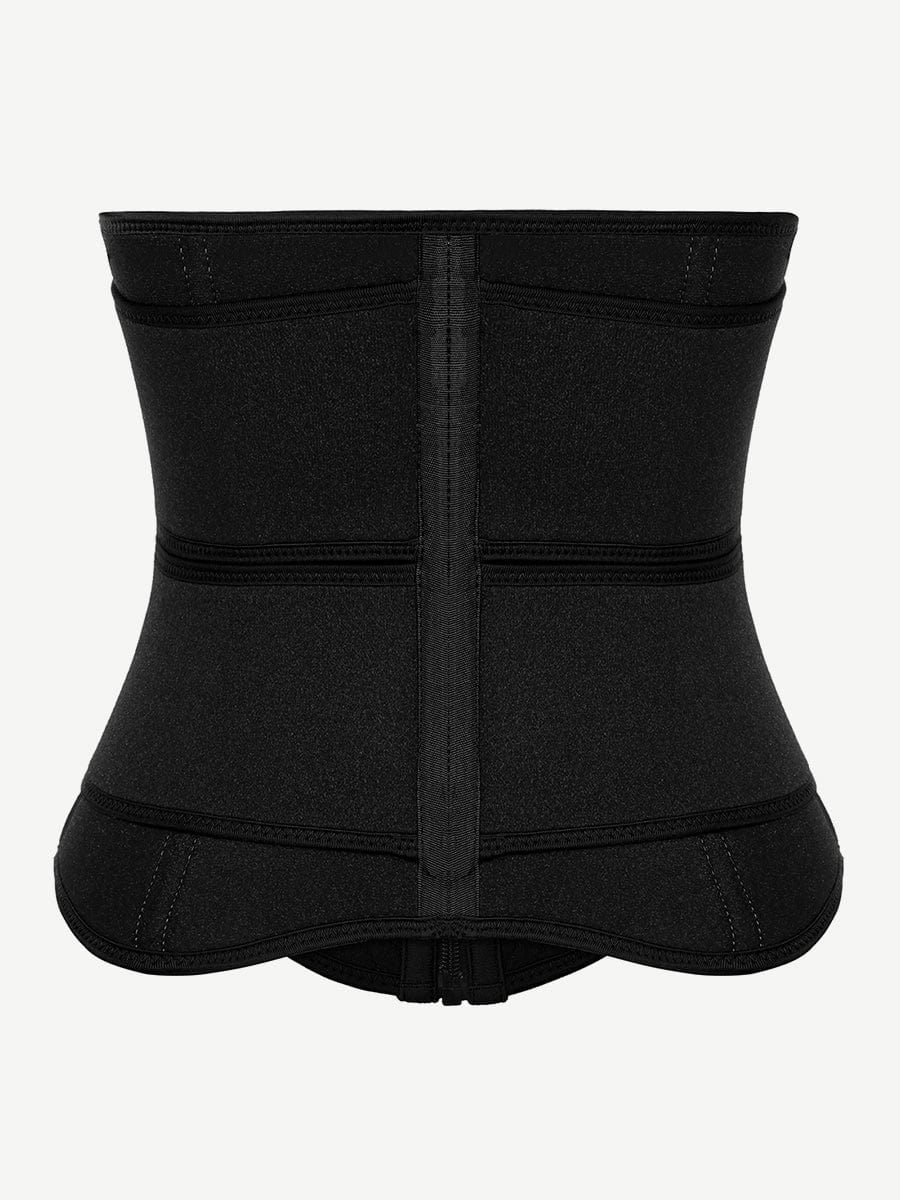 Post Surgery Neoprene Double Belts Waist Trainer Slimming Belly
