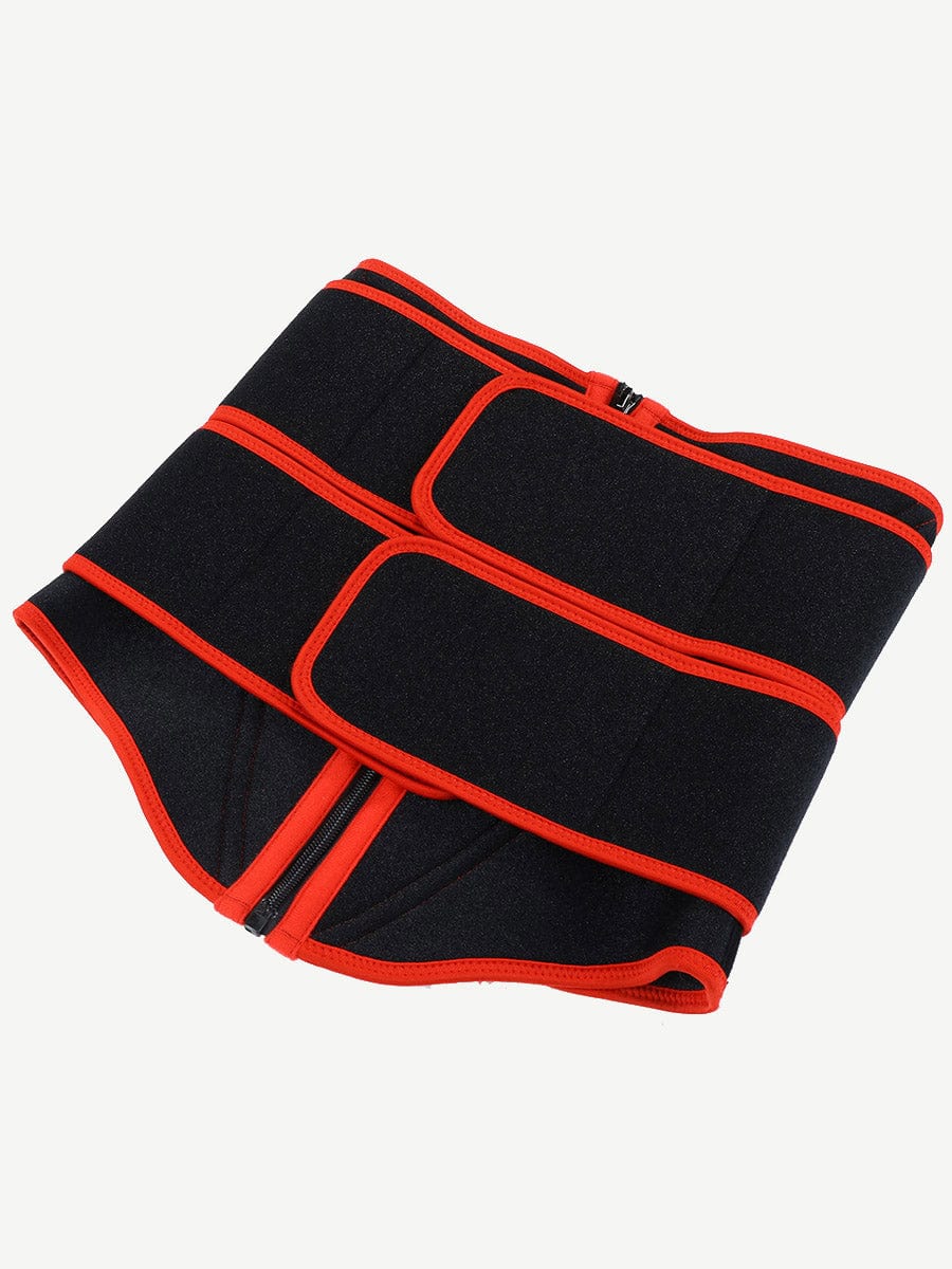 Post Surgery Neoprene Double Belts Waist Trainer Slimming Belly