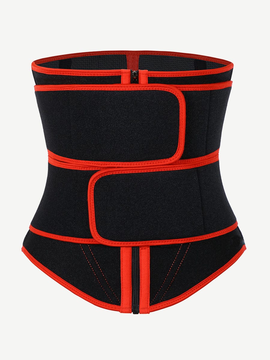Post Surgery Neoprene Double Belts Waist Trainer Slimming Belly