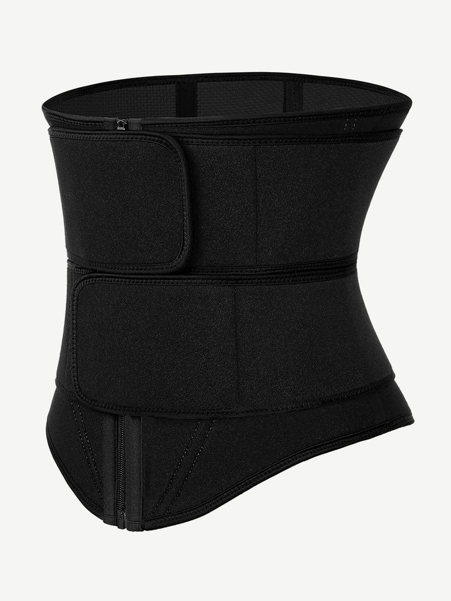Post Surgery Neoprene Double Belts Waist Trainer Slimming Belly