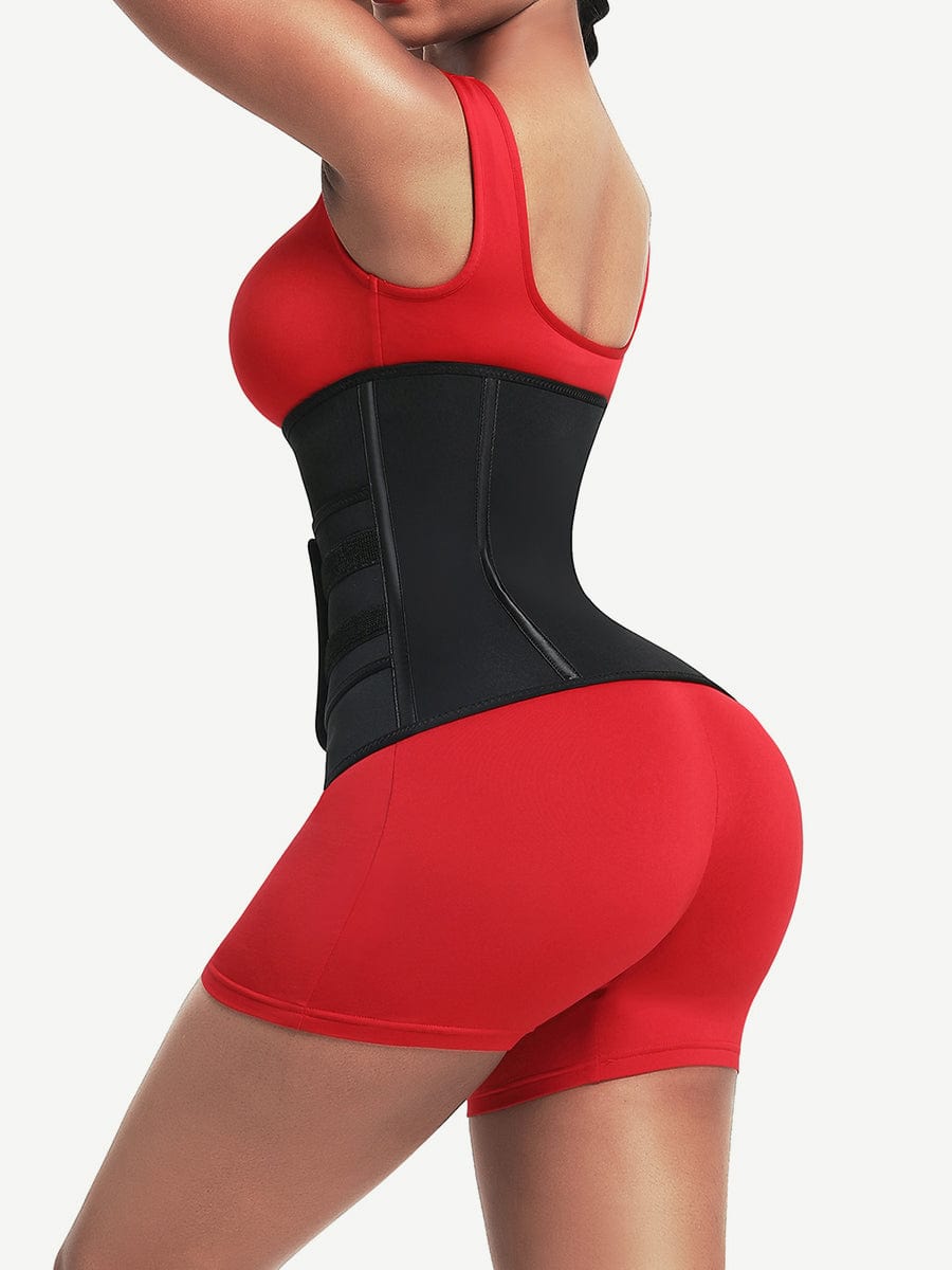 6 Steel Bones Waist Trainer With Belt Slimming Belly