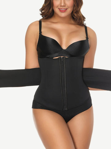7 Steel Bones Queen Size Neoprene Waist Cincher Fat Burning