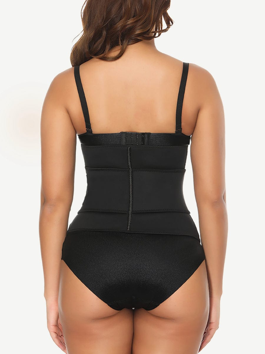 7 Steel Bones Queen Size Neoprene Waist Cincher Fat Burning