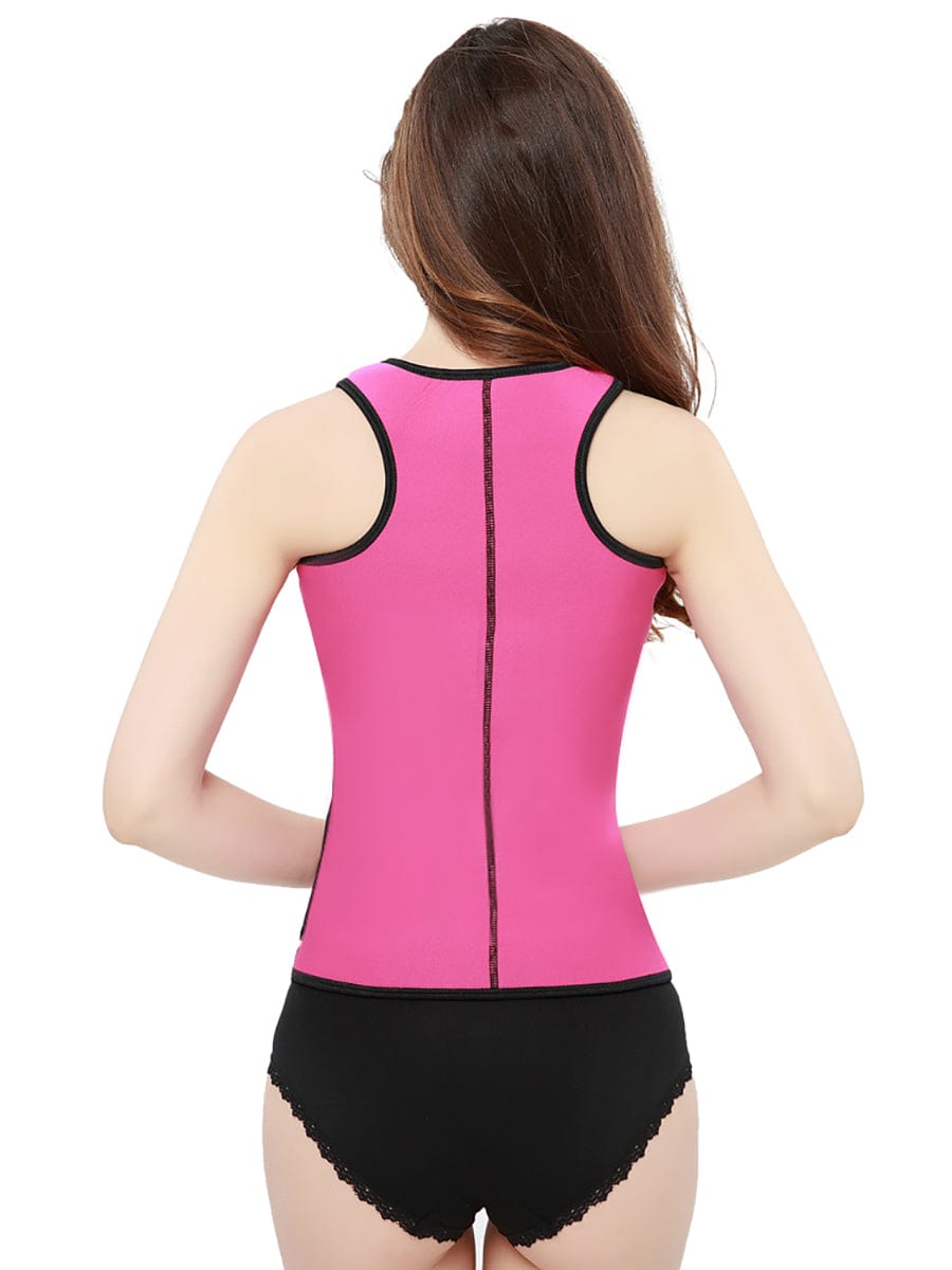 Neoprene Suit Adjustable Waist Belt Fat Burning Body Sculpture Waist Trainer Vest